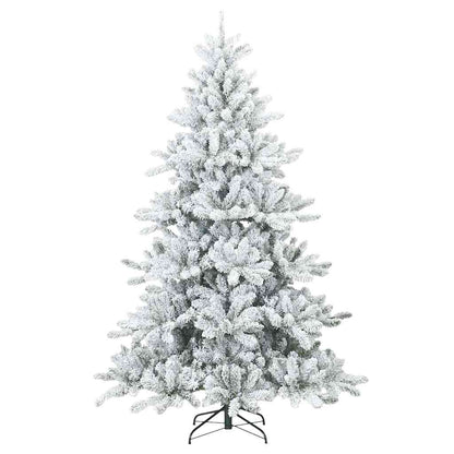 Artificial Hinged Christmas Tree with 300 LEDs 180 cm PVC
