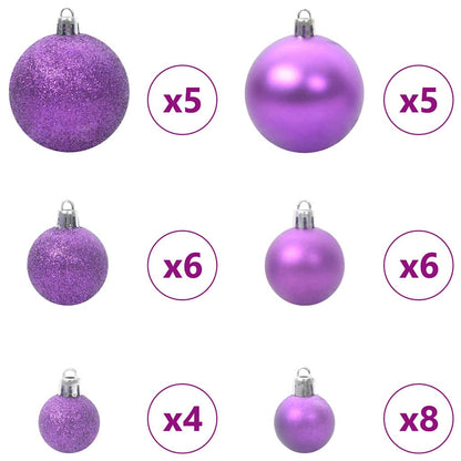 Artificial Christmas Tree with 150 LEDs Green 120 cm PE and PVC