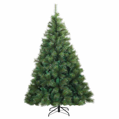 Artificial Christmas Tree with 300 LEDs Green 180 cm PE and PVC