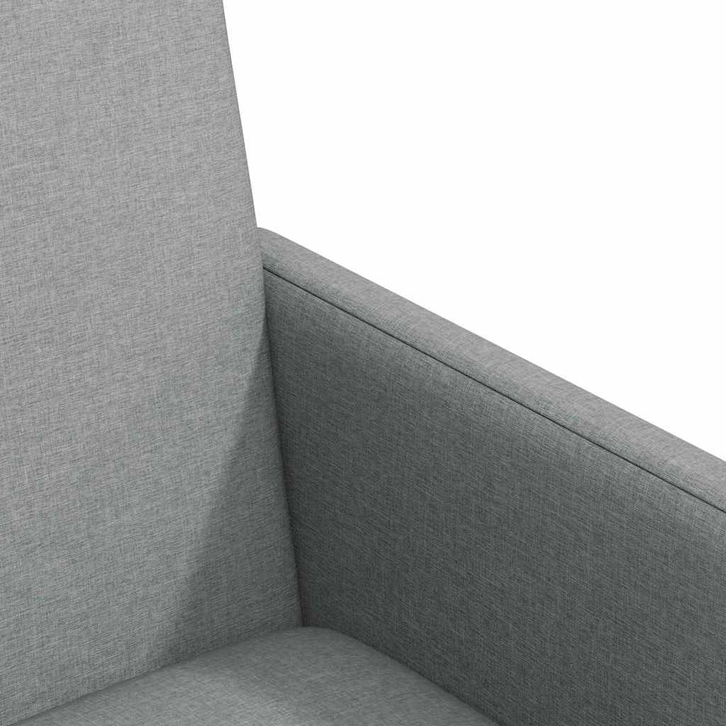 Dining Chairs with Wheels 2 pcs Light grey 57 x 66 x 94 cm