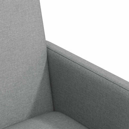 Dining Chairs with Wheels 2 pcs Light grey 57 x 66 x 94 cm