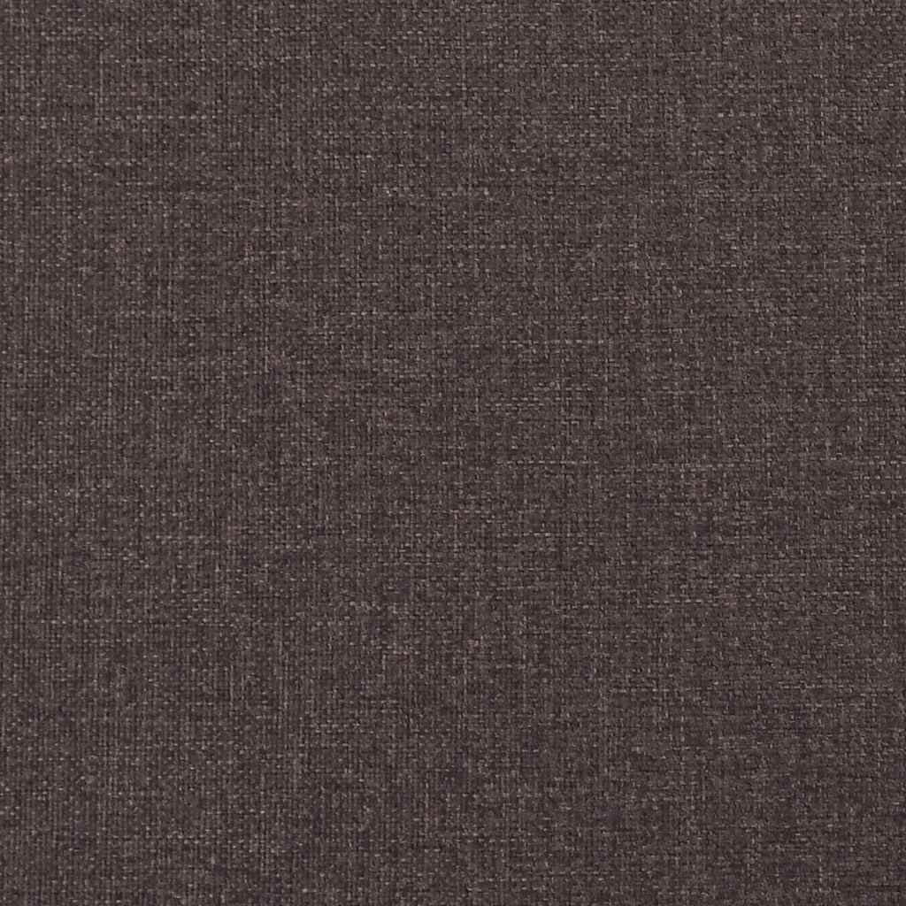 Dining Chairs 2 pcs Dark brown 57 x 66 x 94 cm Fabric