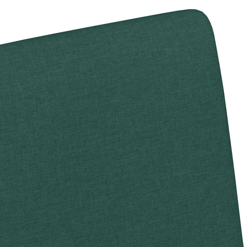 Dining Chairs 2 pcs Dark green 57 x 66 x 94 cm Fabric