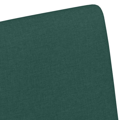 Dining Chairs 2 pcs Dark green 57 x 66 x 94 cm Fabric