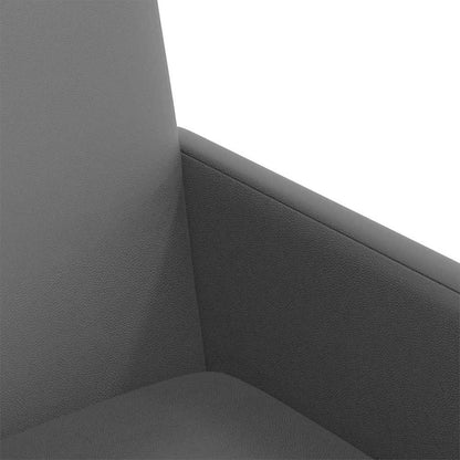 Dining Chairs with Wheels 2 pcs Grey 57 x 66 x 94 cm