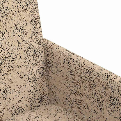 Dining Chairs with Wheels 2 pcs Light grey 57 x 66 x 94 cm