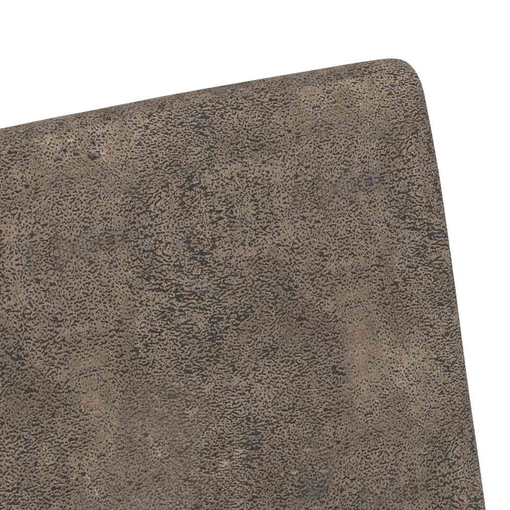 Dining Chairs with Wheels 2 pcs Dark grey 57 x 66 x 94 cm