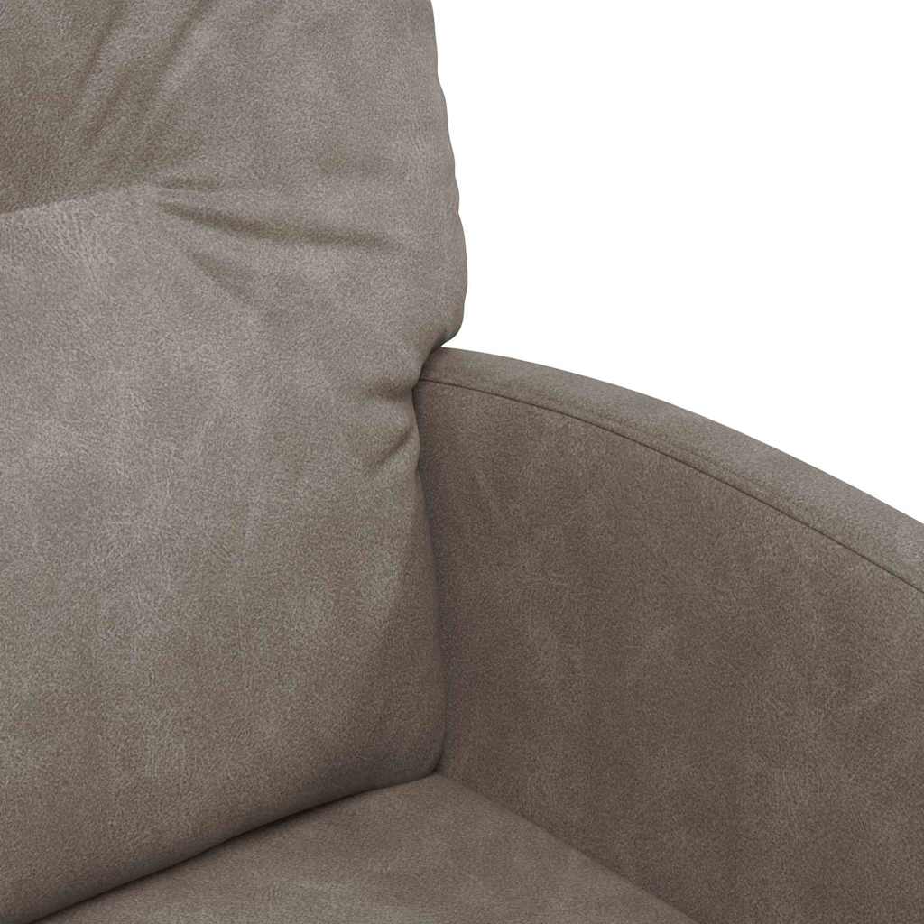 Dining Chairs with Wheels 2 pcs Grey 57 x 67 x 95 cm