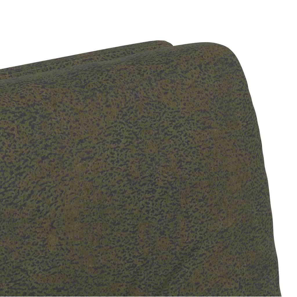 Dining Chairs with Wheels 2 pcs Army green 57 x 67 x 95 cm