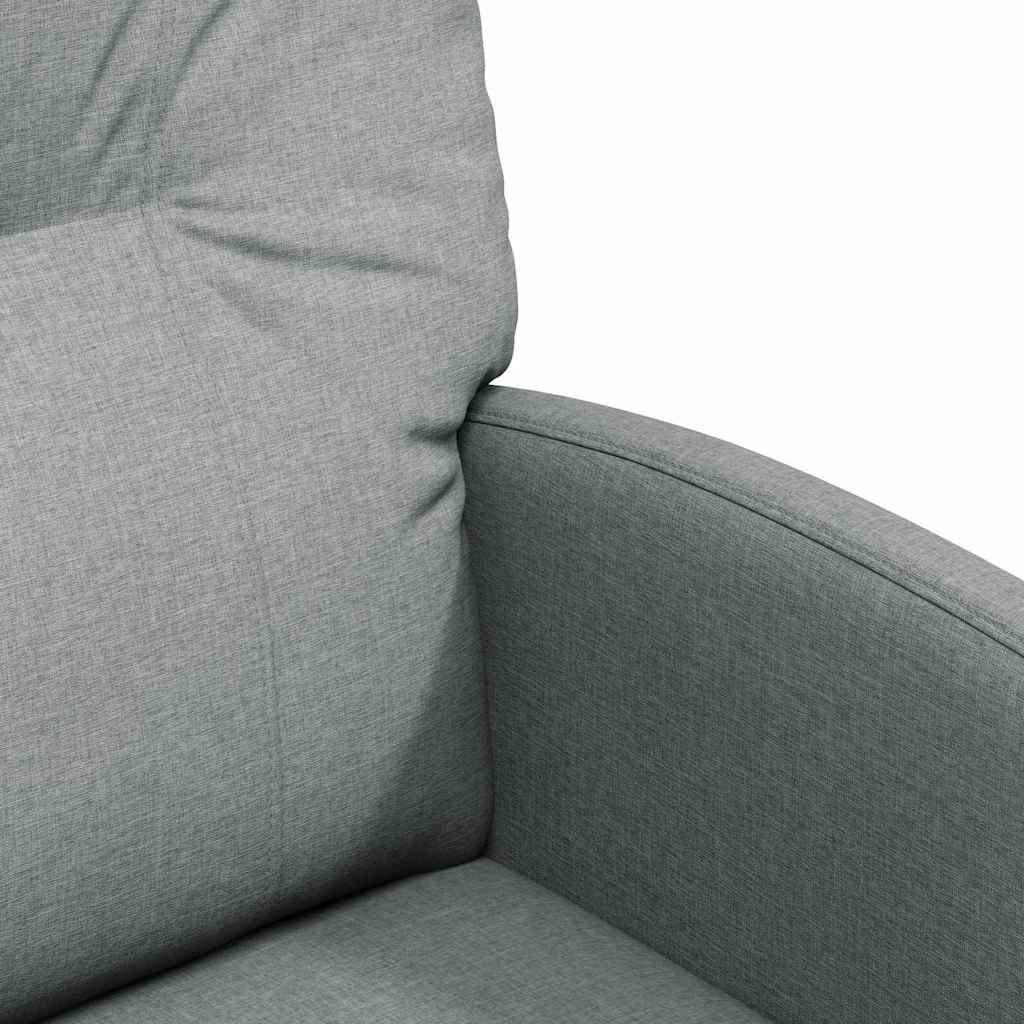 Dining Chairs with Wheels 2 pcs Light grey 57 x 67 x 95 cm