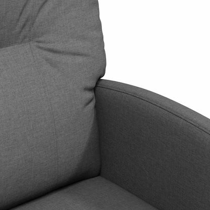 Dining Chairs with Wheels 2 pcs Dark grey 57 x 67 x 95 cm