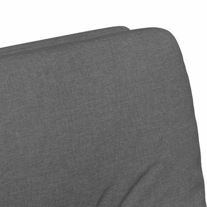 Dining Chairs with Wheels 2 pcs Dark grey 57 x 67 x 95 cm