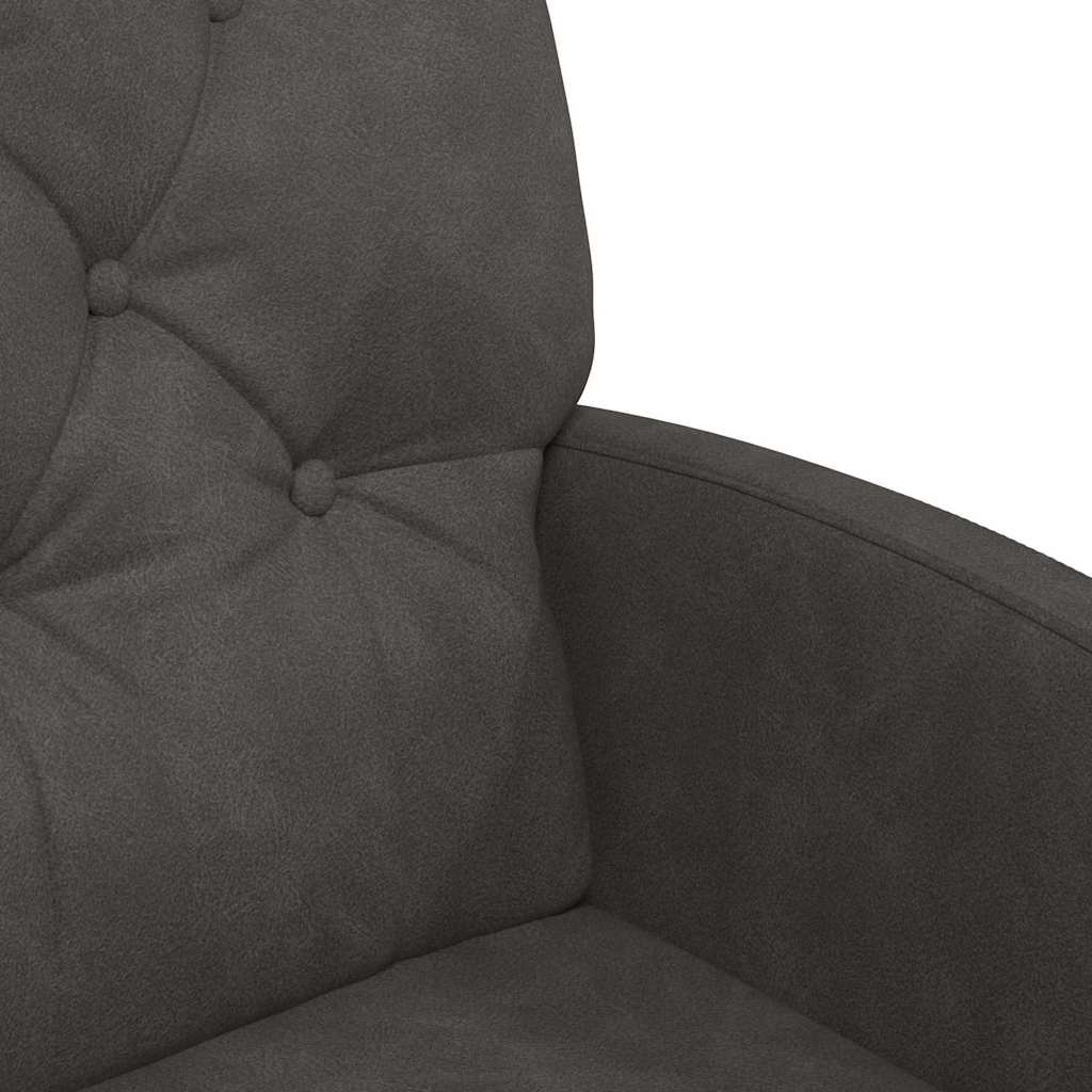 Dining Chairs with Wheels 2 pcs Black 58 x 67 x 97 cm