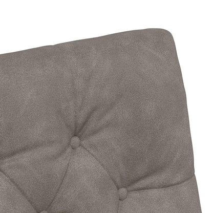 Dining Chairs with Wheels 2 pcs Grey 58 x 67 x 97 cm