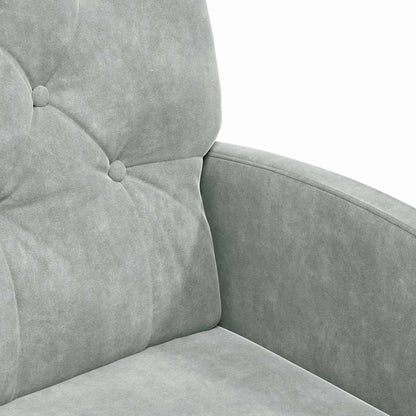 Dining Chairs with Wheels 2 pcs Light grey 58 x 67 x 97 cm