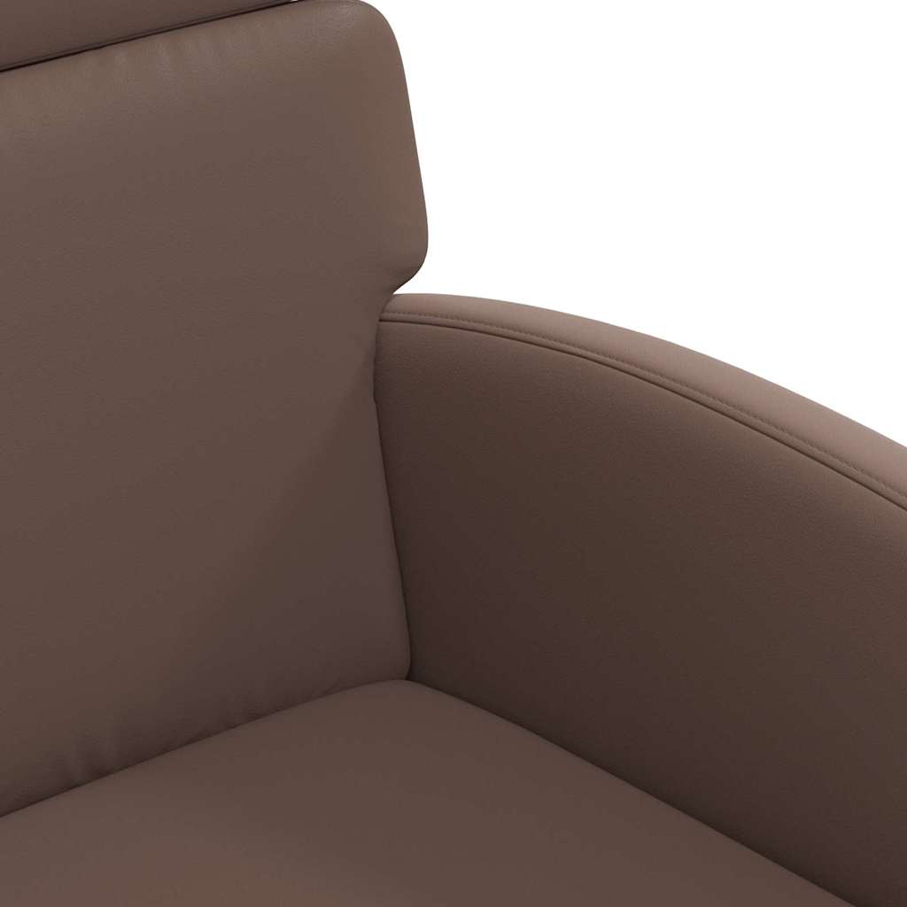 Dining Chairs with Wheels 2 pcs Brown 58 x 65 x 98 cm