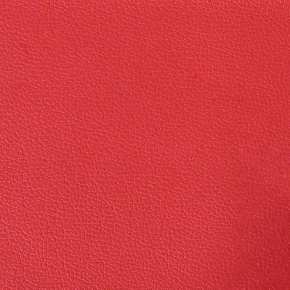 Dining Chairs with Wheels with Wheels 2 pcs Red 58 x 65 x 98 cm