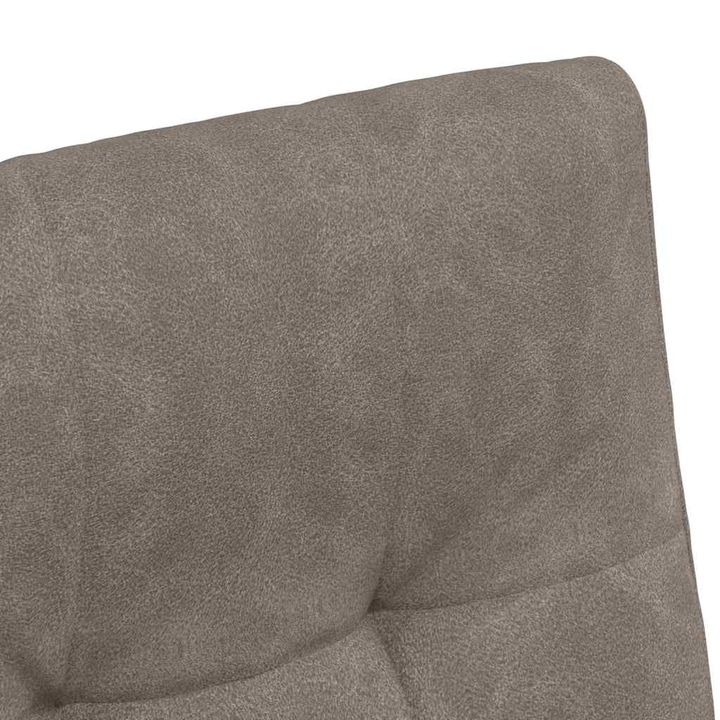 Dining Chairs with Wheels 2 pcs Grey 57 x 67 x 98 cm