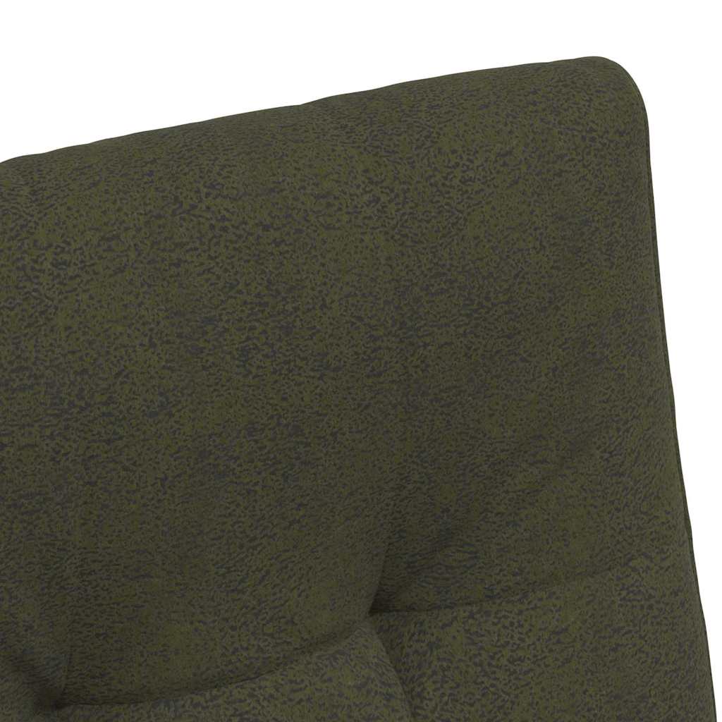 Dining Chairs with Wheels 2 pcs Army green 57 x 67 x 98 cm