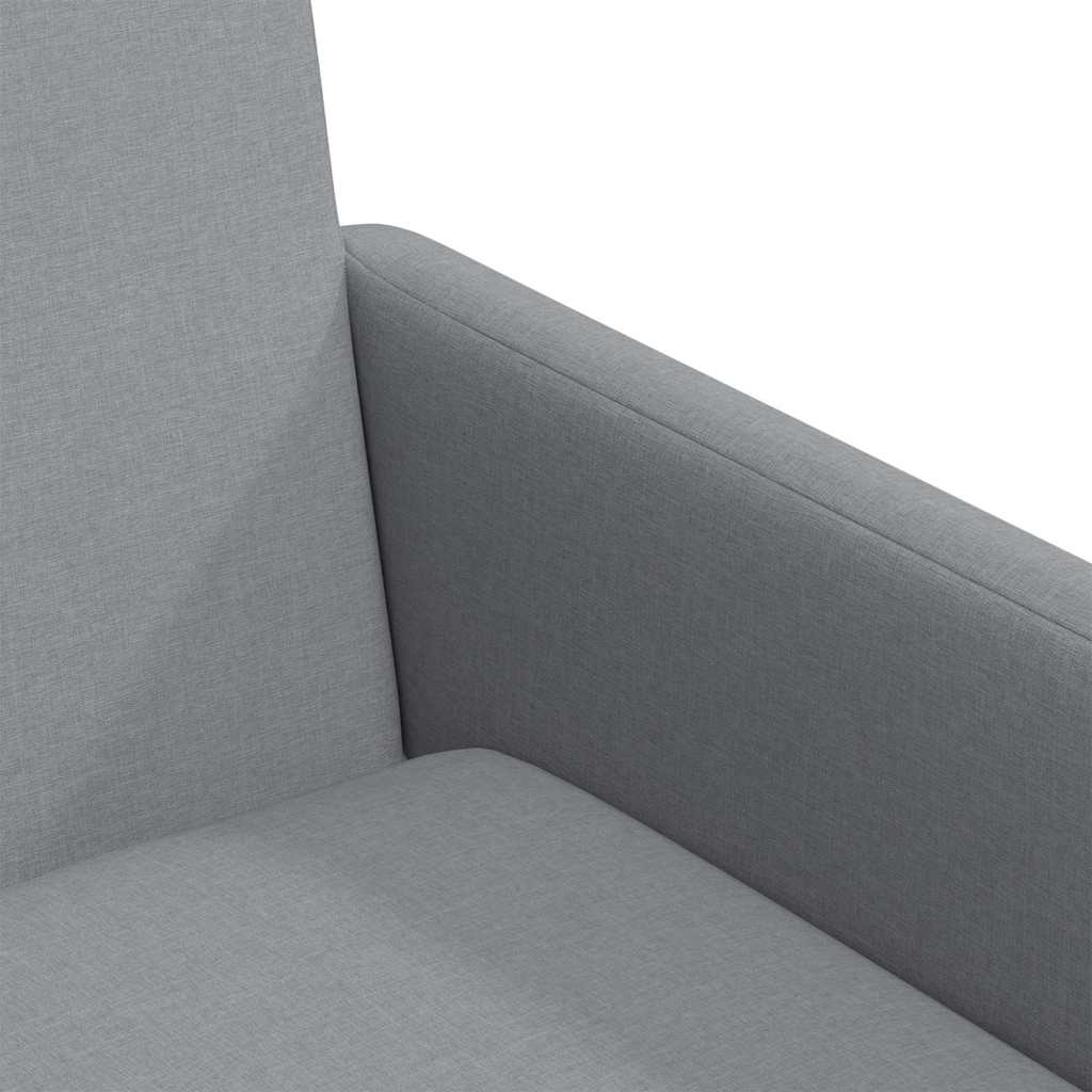 Dining Chairs 2 pcs Light grey 57 x 67 x 95 cm Fabric