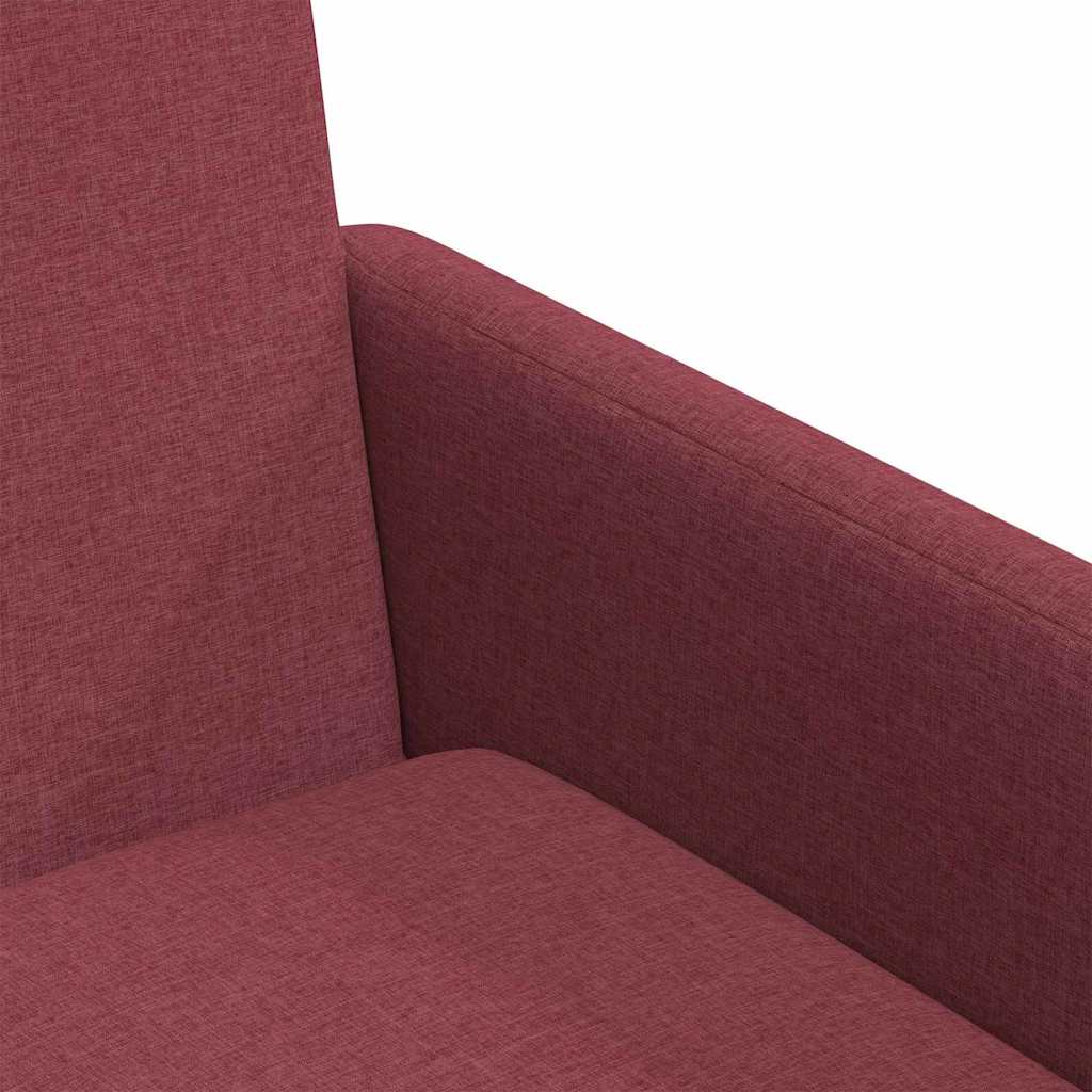 Dining Chairs 2 pcs Wine red 57 x 67 x 95 cm Fabric