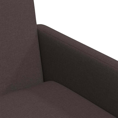 Dining Chairs 2 pcs Dark brown 57 x 67 x 95 cm Fabric
