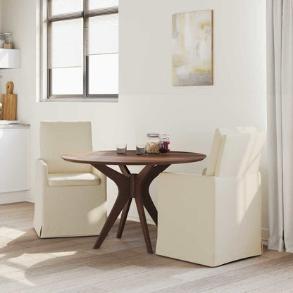 Dining Chairs 2 pcs Beige 57 x 67 x 98 cm Linen