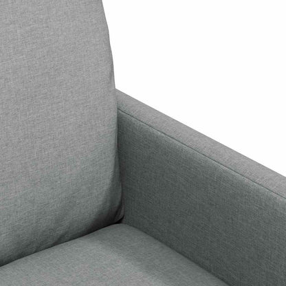 Dining Chairs 2 pcs Light grey 57 x 67 x 98 cm Fabric