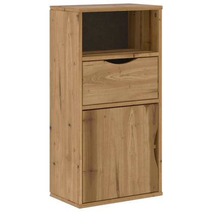 4 Piece TV Units with Storage ODDA Solid Wood Pine