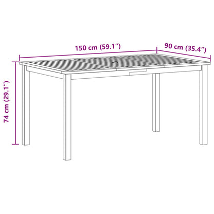 Garden Dining Set 7 pcs Grey Poly rattan
