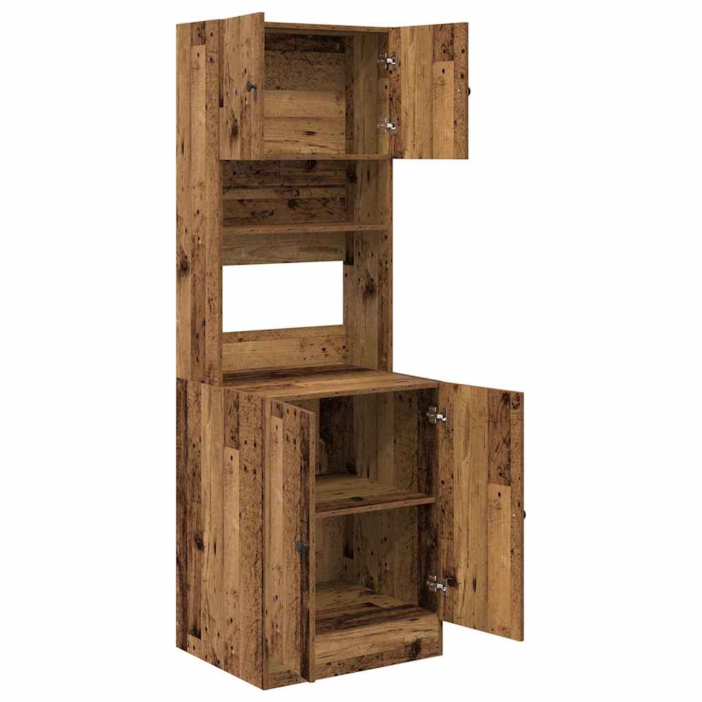 Kitchen Cabinet Old wood 60 x 50 x 180 cm Engineered wood