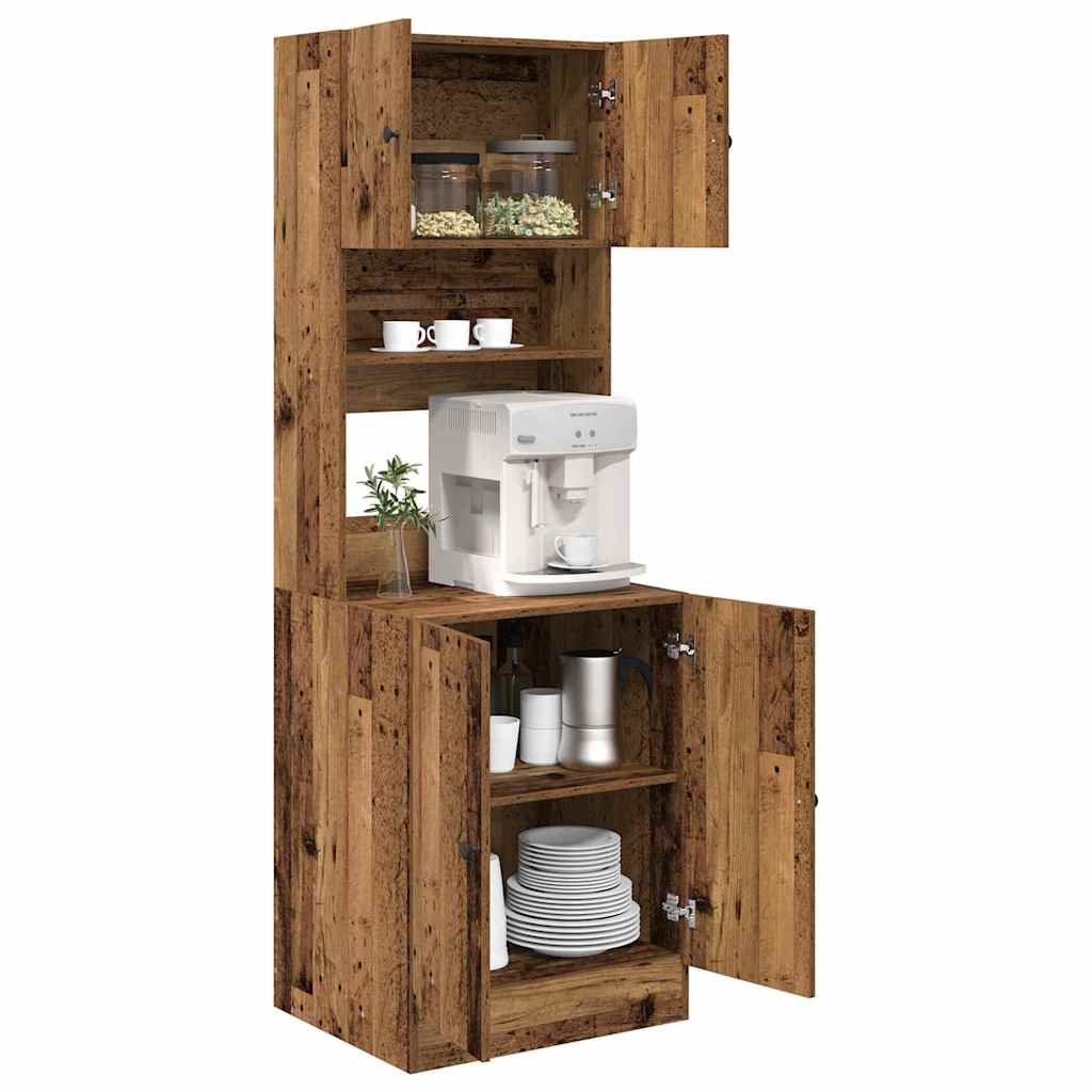 Kitchen Cabinet Old wood 60 x 50 x 180 cm Engineered wood