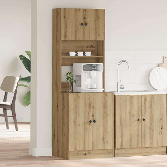 Kitchen Cabinet Artisan oak 60 x 50 x 180 cm Engineered wood