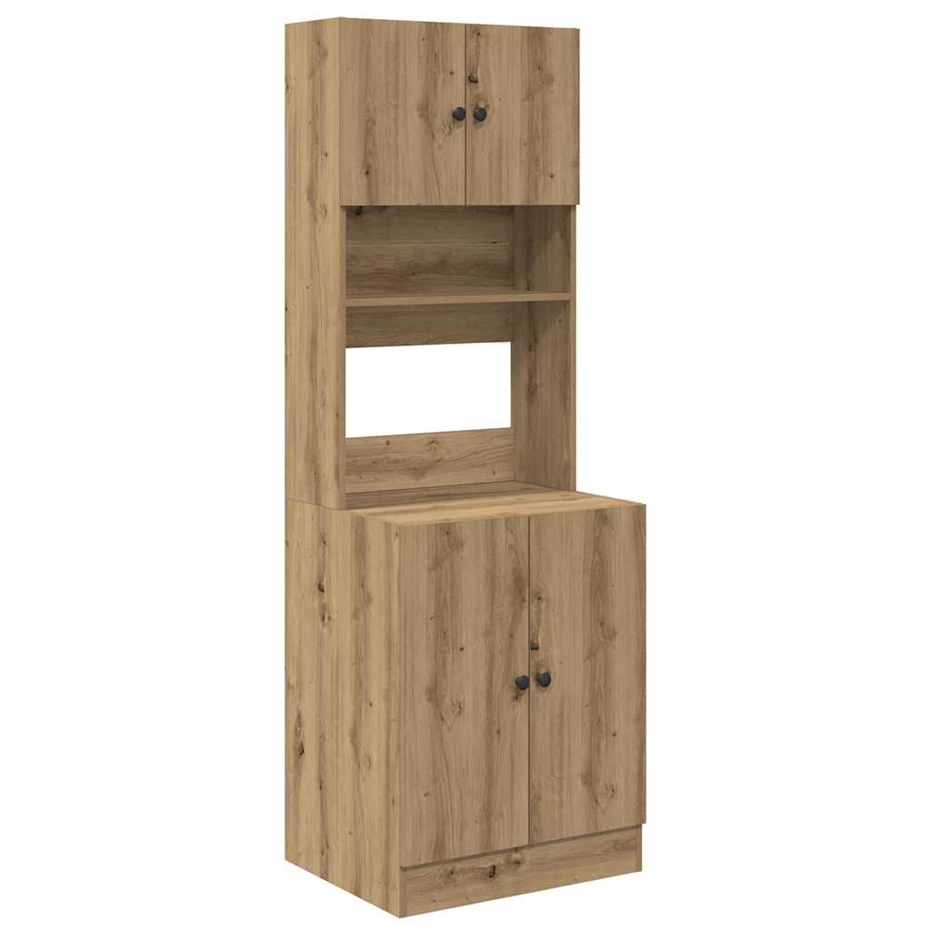 Kitchen Cabinet Artisan oak 60 x 50 x 180 cm Engineered wood