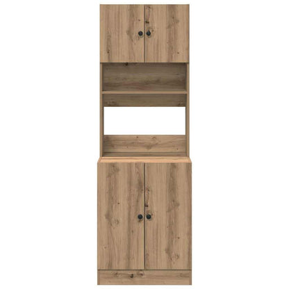 Kitchen Cabinet Artisan oak 60 x 50 x 180 cm Engineered wood