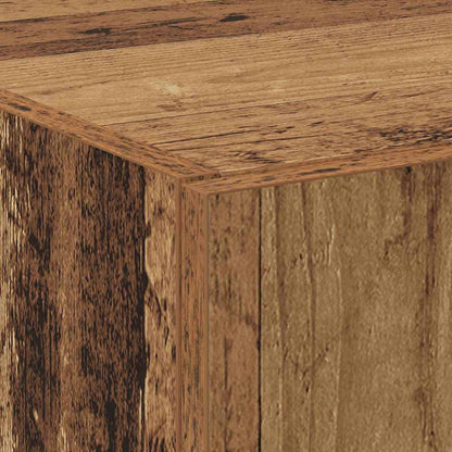 Office Cabinet with Door Old wood 60 x 32 x 153 Engineered wood