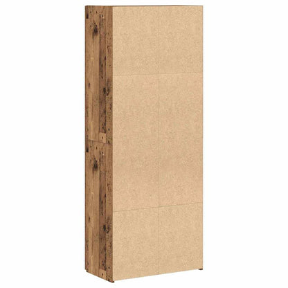 Office Cabinet with Door Old wood 60 x 32 x 153 Engineered wood