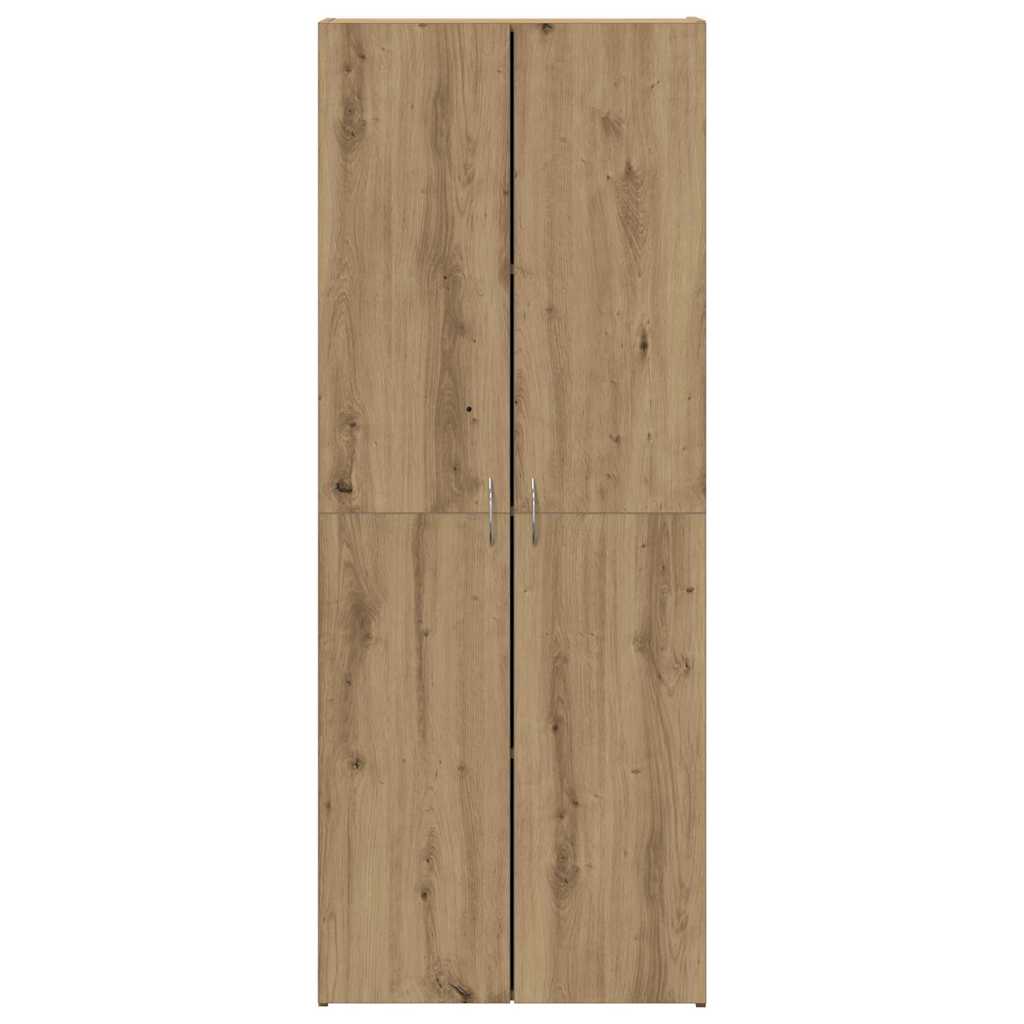 Office Cabinet Artisan oak 60 x 32 x 153 Engineered wood