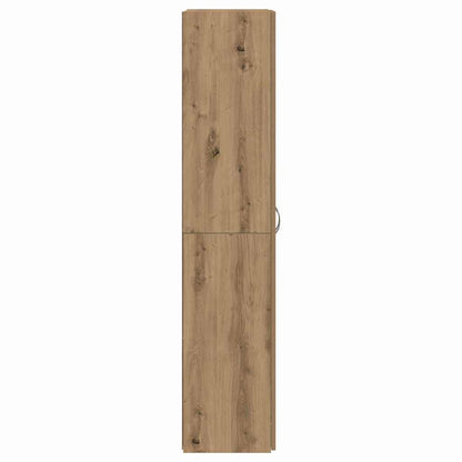 Office Cabinet Artisan oak 60 x 32 x 153 Engineered wood