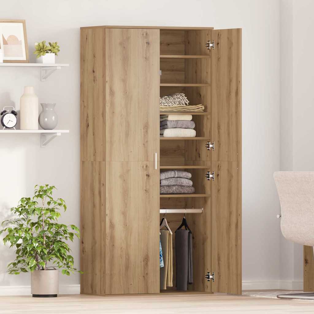 Highboard Artisan oak 80 x 39 x 178 cm Engineered wood