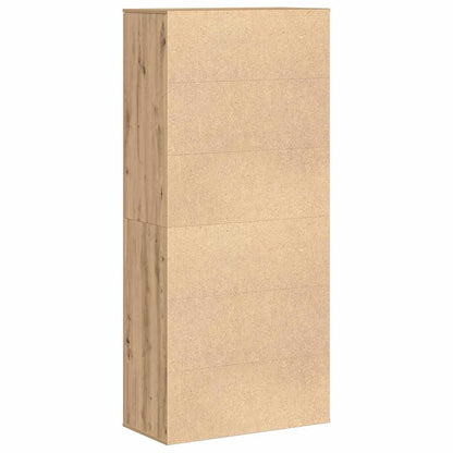 Highboard Artisan oak 80 x 39 x 178 cm Engineered wood