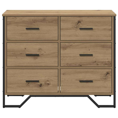 Chest of Drawers with Drawer Artisan oak 91 x 35.5 x 74.5 cm