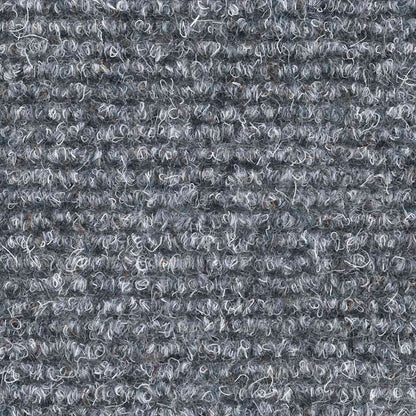 Stair Mats Self-adhesive 30 pcs 65x21x4 cm Light Grey Half Round Large