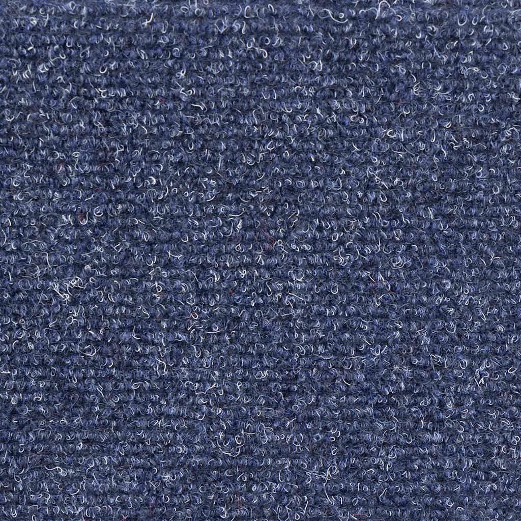 Stair Mats Self-adhesive 30 pcs 56x17x3 cm Blue Half Round