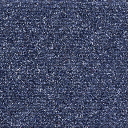 Stair Mats Self-adhesive 30 pcs 56x17x3 cm Blue Half Round
