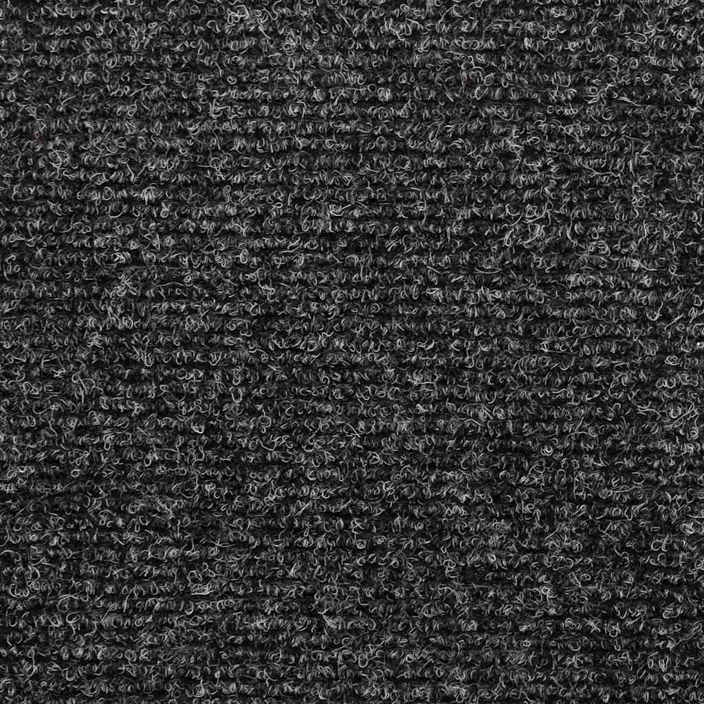 Stair Mats Self-adhesive 30 pcs 65x21x4 cm Grey Rectangular Edge