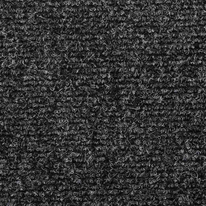 Stair Mats Self-adhesive 20 pcs 65x21x4 cm Grey Rectangular Edge