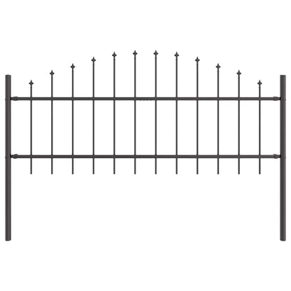 Garden Fence Grey 850 x 75 cm