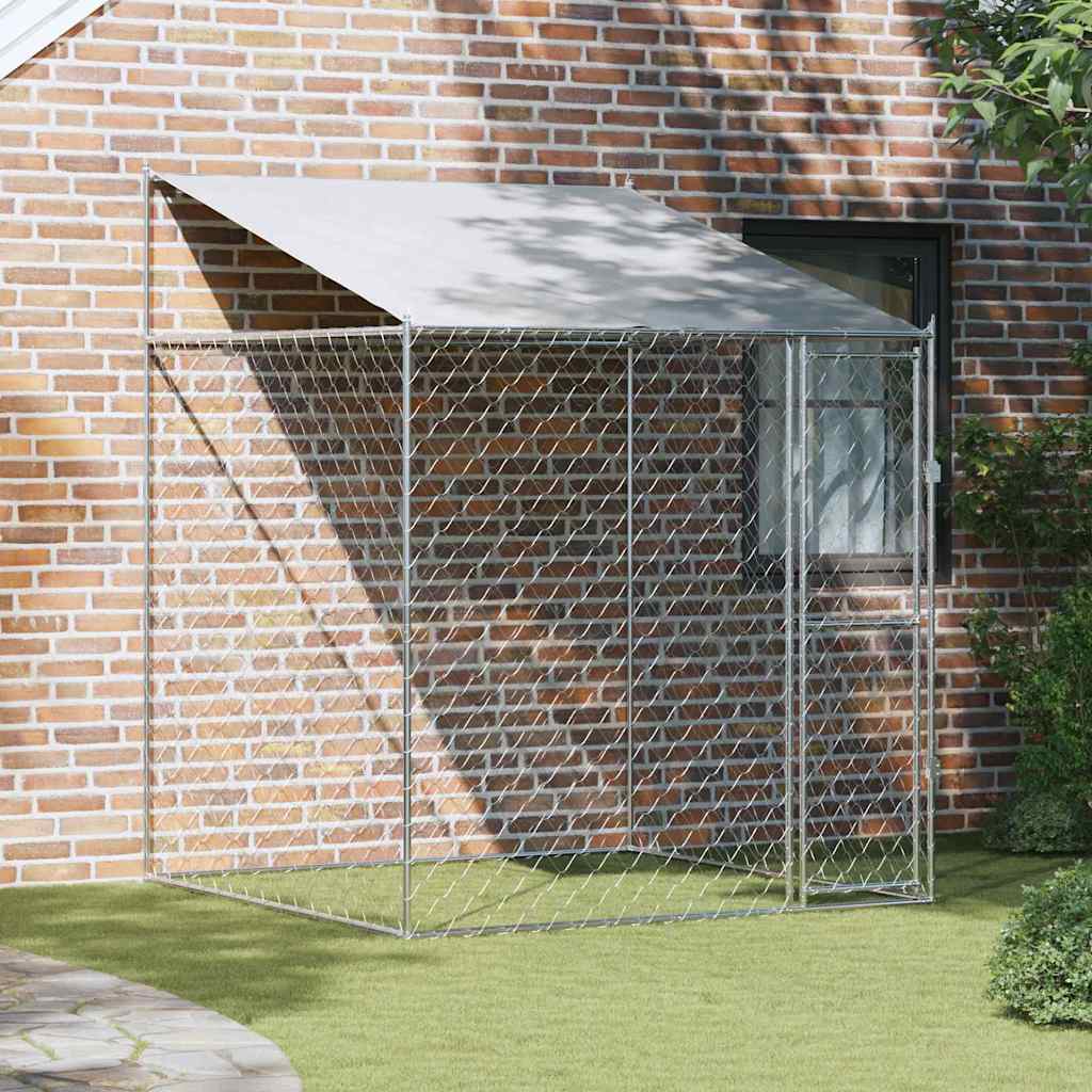 Dog Cage 200 x 200 x 258 cm Steel and PE