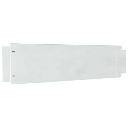 Lawn Edgings 30 pcs Silver 100 x 25 cm Galvanised steel